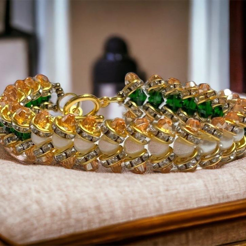 Green Winter Land Bracelet