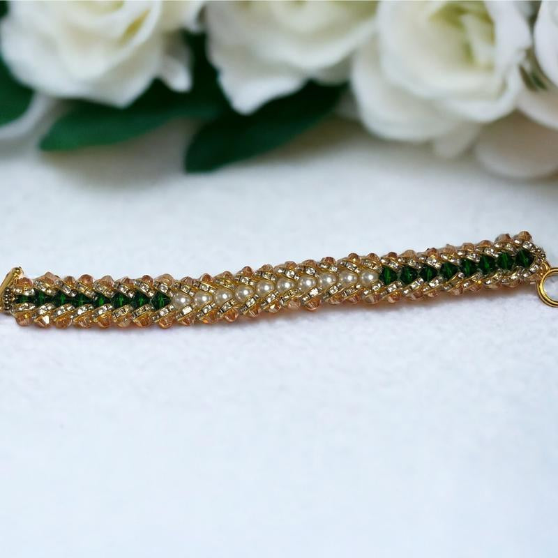 Green Winter Land Bracelet